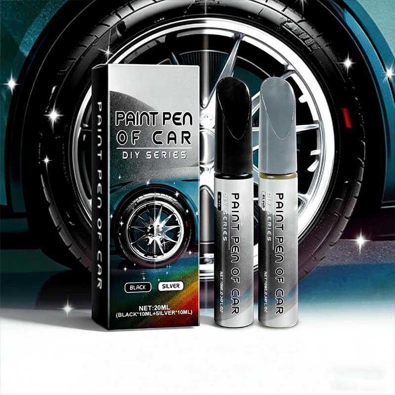 🔥Hot Sale 49% off🌟🖊️ Wheel Scratch Repair Pen 3‑Pack, Alloy Rim Curb Rash Touch‑Up Paint Pen, Quick DIY Wheel Scratch Remover